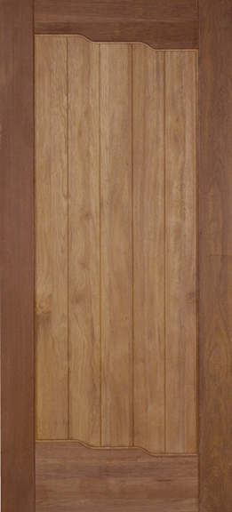 Rustic Teak Wood Exterior Door M653