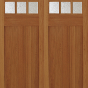Mahogany Premier Double Wood Exterior Door CRM50