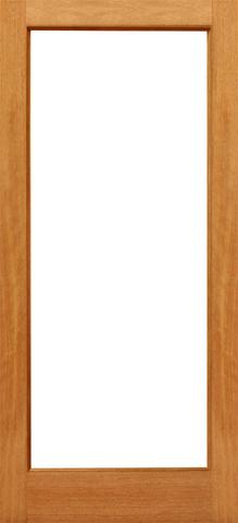 Mahogany French Single Interior Door Model 1/1
