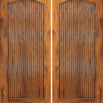 Mahogany Double Exterior Wood Door SW-60